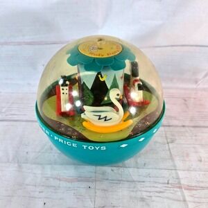 Fisher Price Roly Poly Ball Toy Chime Ball Vintage 60s Classic